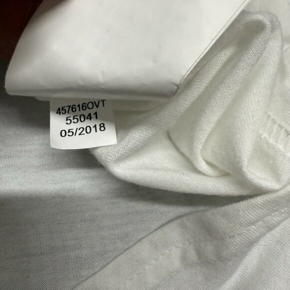 Oakley Men’s Raglan Baseball T-Shirt Size L Red Orange White 3/4 Sleeve Logo - Picture 9 of 10